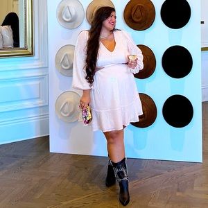 Pale Pink Sequin Dress